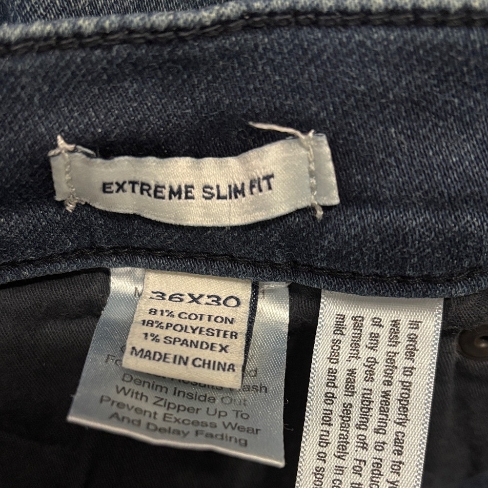 Men's Blue Jeans - Picture 5 of 5